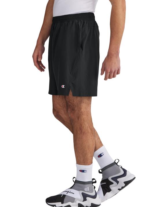 Champion moški scenarij za kratke hlače mvp in c logotipi 7\" 2B84363 Črna