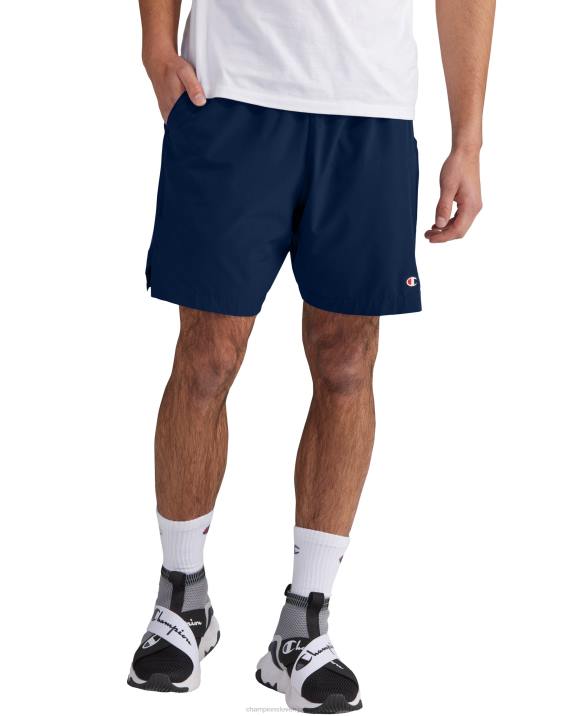 Champion moški scenarij za kratke hlače mvp in c logotipi 7" 2B84365 atletska mornarica