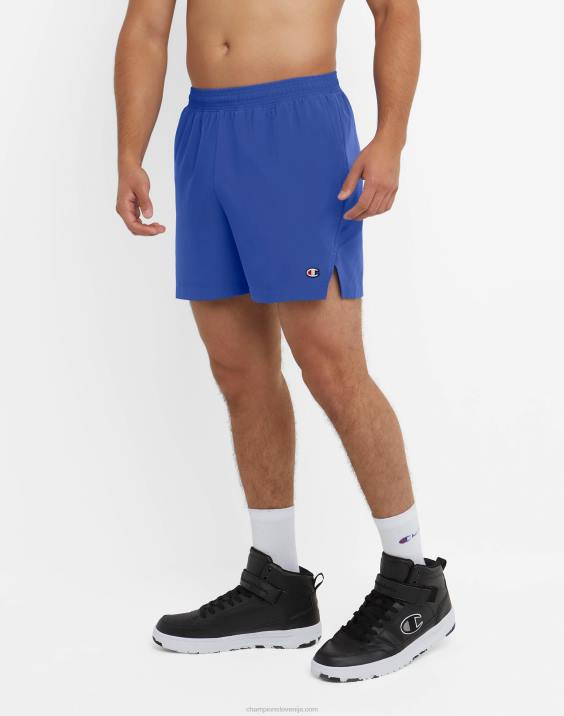 Champion moški scenarij za kratke hlače mvp in c logotipi 7\" 2B84366 letenje modro