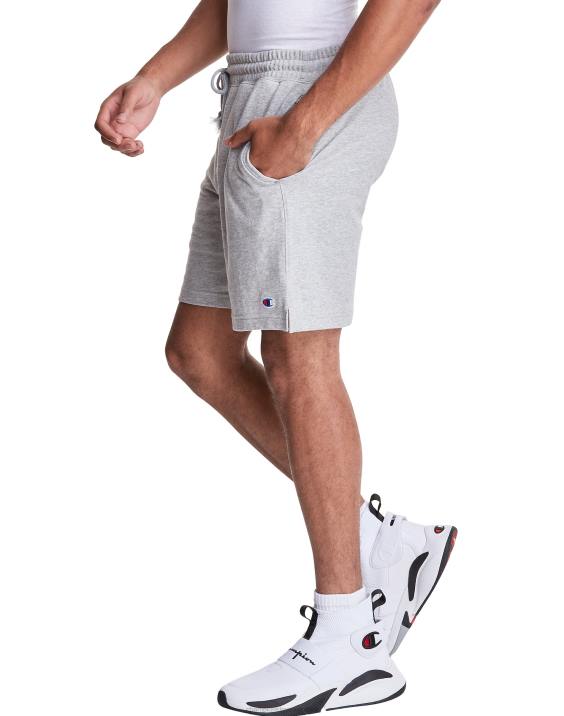 Champion moški srednje težke kratke hlače 7\" 2B84465 oksford siva