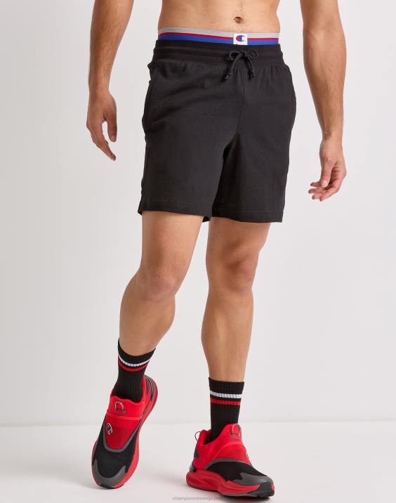 Champion moški srednje težke kratke hlače 7" 2B84466 Črna