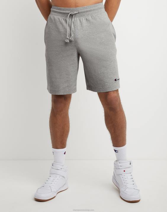 Champion moški srednje težke kratke hlače 9" 2B84451 oksford siva