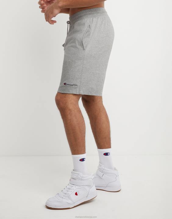 Champion moški srednje težke kratke hlače 9\" 2B84451 oksford siva