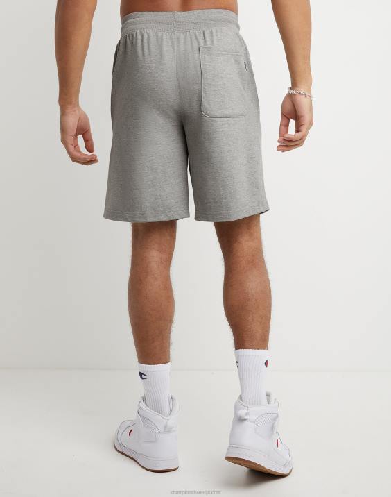 Champion moški srednje težke kratke hlače 9\" 2B84451 oksford siva