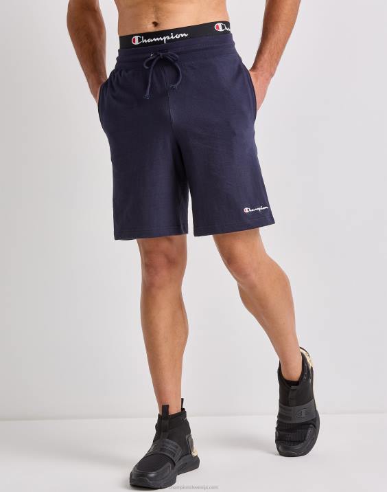Champion moški srednje težke kratke hlače 9" 2B84452 mornarica