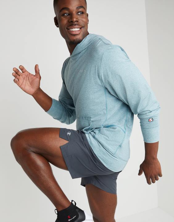 Champion moški tkane športne kratke hlače c našitkom 7\" 2B84507 prikrita