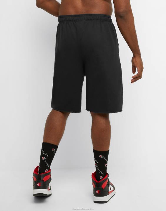 Champion moški velike in visoke powerblend kratke hlače 10\" 2B84386 Črna