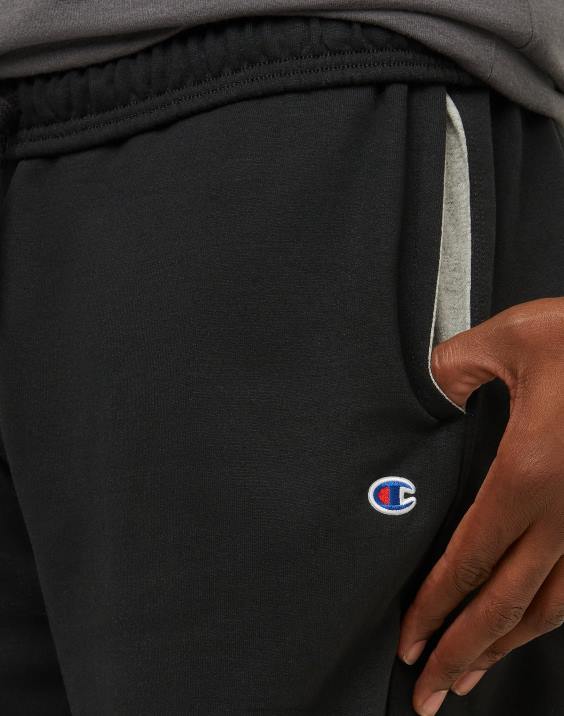 Champion moški velike in visoke powerblend kratke hlače 10\" 2B84386 Črna