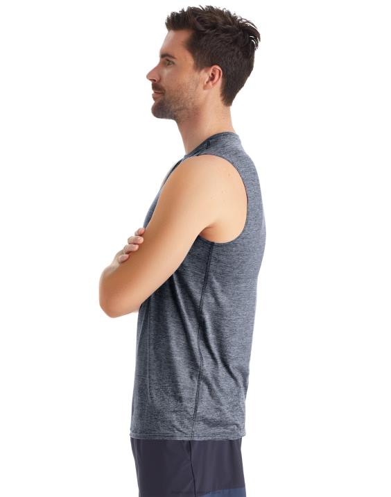 Champion moški c9 mišična tech majica 2B84767 xavier navy heather