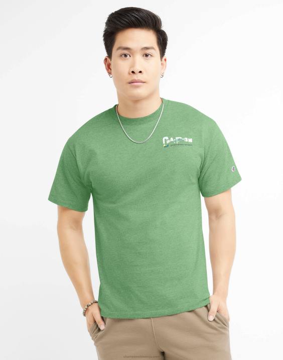 Champion moški grafika klasičnih oblačil za športna oblačila 2B84624 vse o olivi
