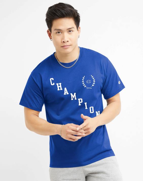 Champion moški klasična grafična majica lovor 2B84562 brskati po spletu