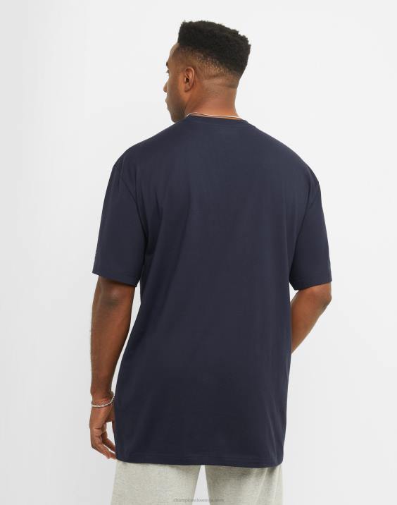 Champion moški klasična grafika majice (velika in visoka) 2B84631 mornarica