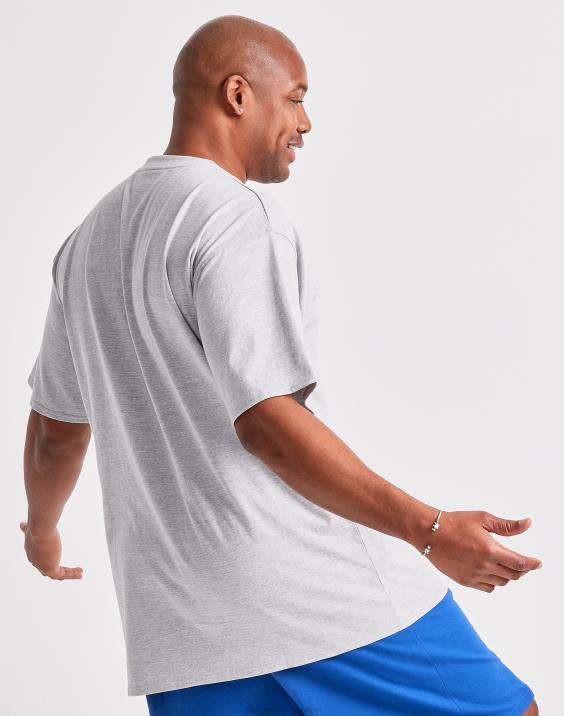 Champion moški klasična grafika majice (velika in visoka) 2B84632 oksford siva