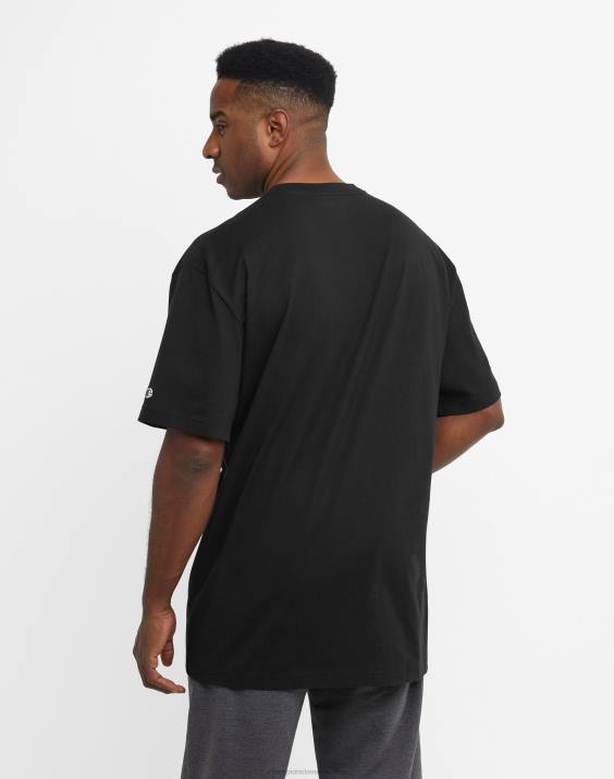 Champion moški klasična grafika majice (velika in visoka) 2B84633 Črna
