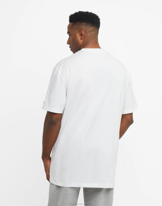 Champion moški klasična grafika majice (velika in visoka) 2B84634 bela