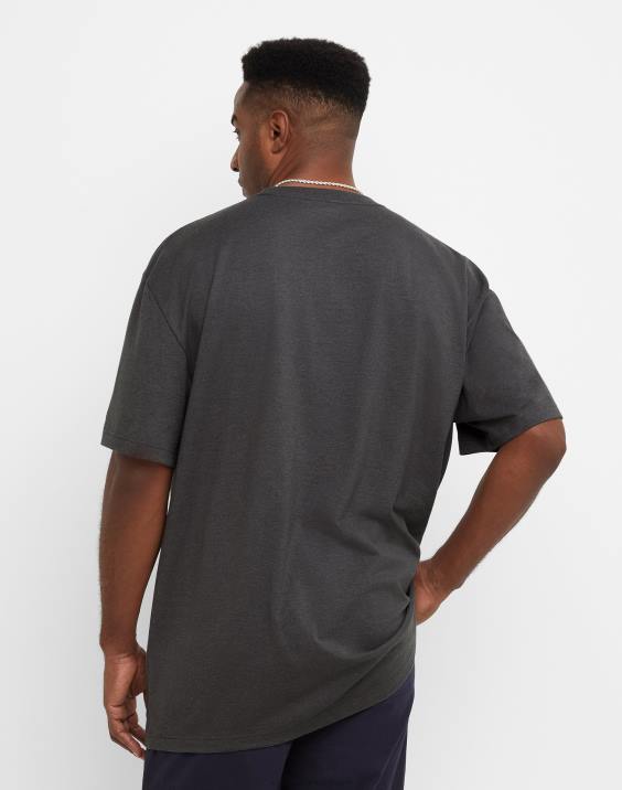 Champion moški klasična grafika majice (velika in visoka) 2B84635 granitno resje