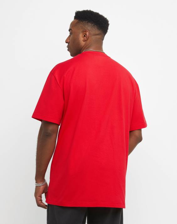 Champion moški klasična grafika majice (velika in visoka) 2B84636 škrlat