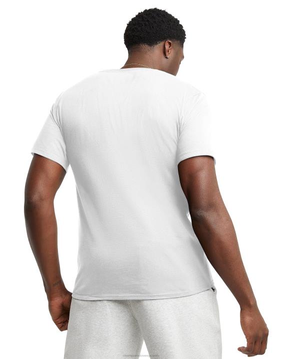 Champion moški klasični grafični logotipi v obliki črke 2B84560 bela