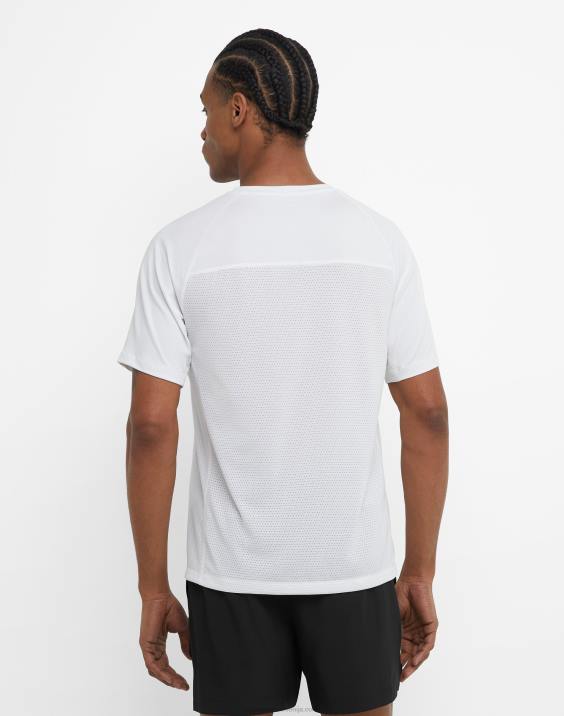Champion moški mvp grafični mrežasti logotip z gradientom majice 2B84558 bela