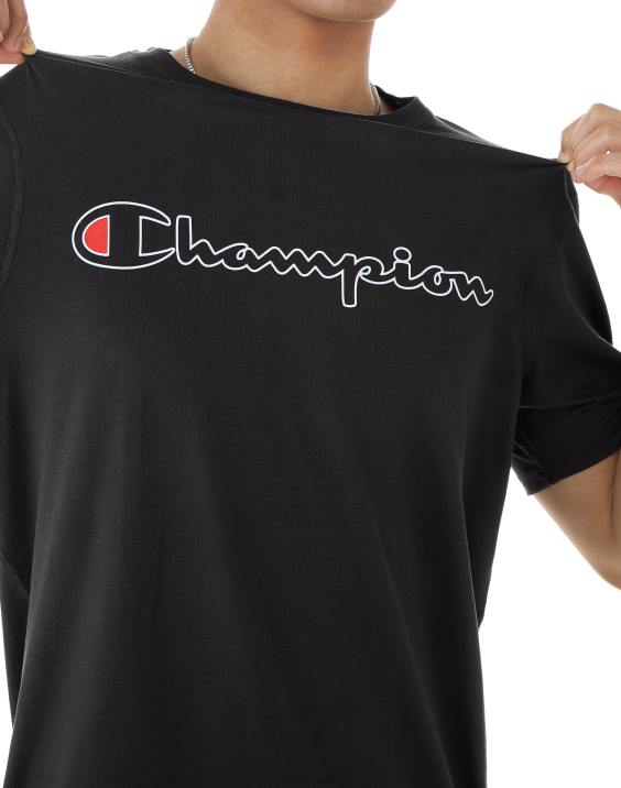 Champion moški mvp majica klasični scenarij 2B84546 Črna