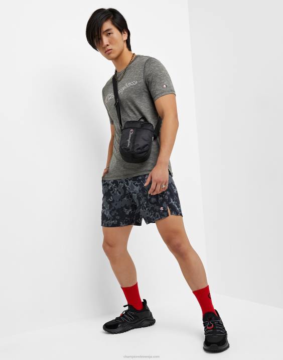 Champion moški mvp majica klasični scenarij 2B84549 železnica sivo vresje