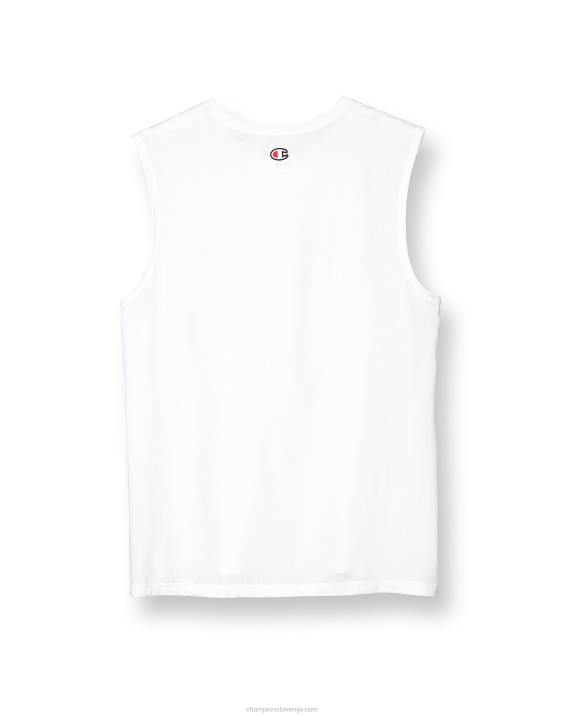 Champion moški mvp mišična majica 2B84527 bela