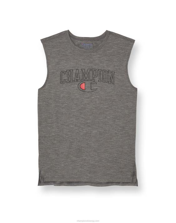 Champion moški mvp mišična majica 2B84528 železnica sivo vresje