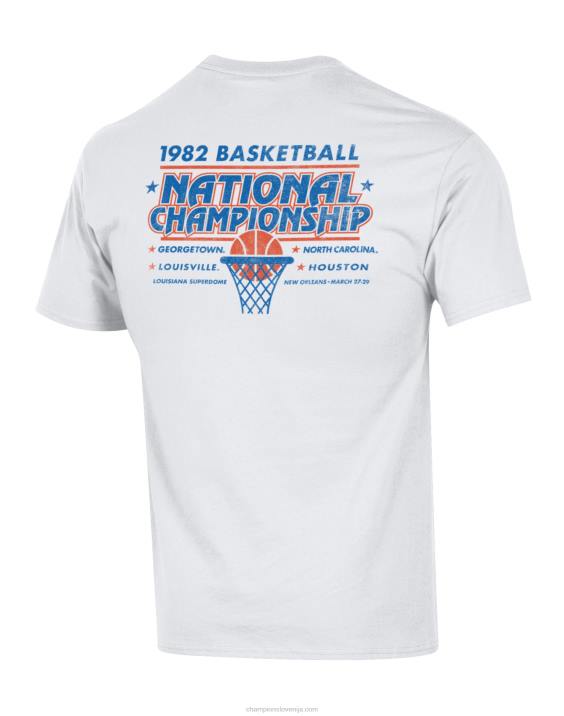 Champion moški turnirska grafika majice s kratkimi rokavi 2B84630 bela