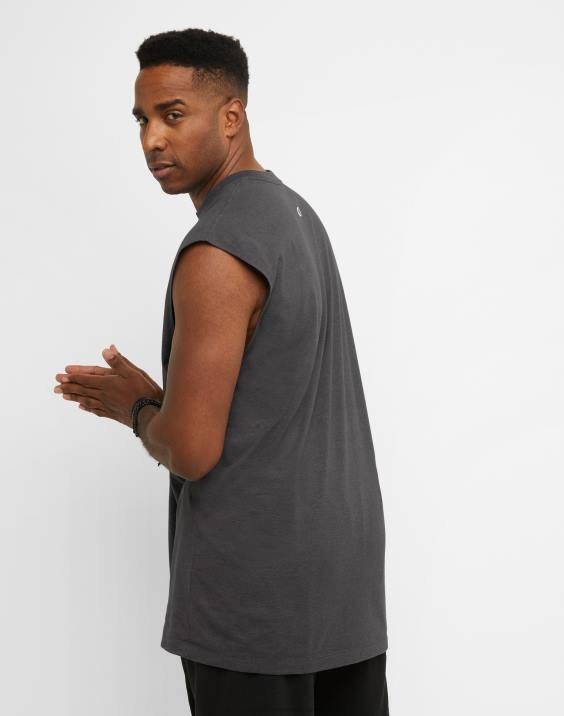 Champion moški velik in visok klasični mišični rezervoar c scenarij 2B84623 granitno resje