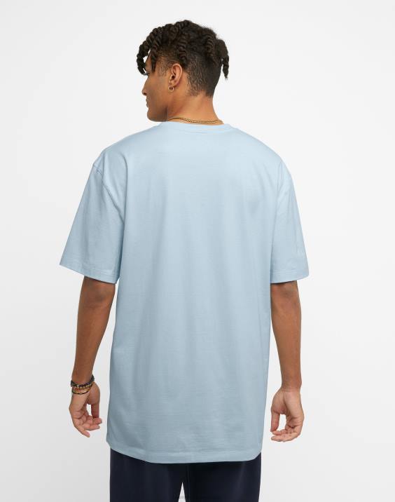 Champion moški velike in visoke klasične grafične majice z logotipi c 2B84563 oplemeniti nebesno modro