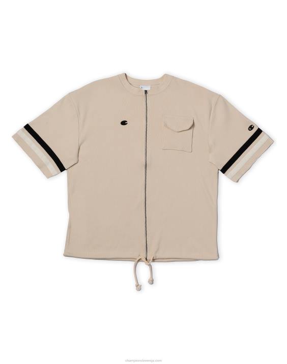 Champion moški vrhunska športna majica z zadrgo spredaj 2B84553 sveža porjavelost