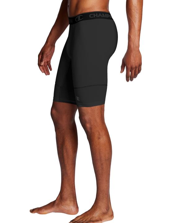 Champion moški kompresijske kratke hlače 9\" 2B84747 Črna