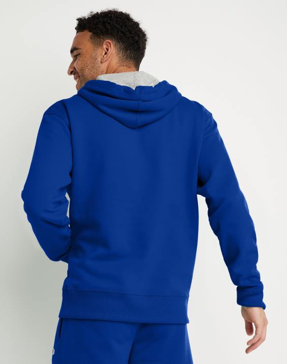 Champion moški Powerblend flis hoodie script logotip 2B8465 brskati po spletu