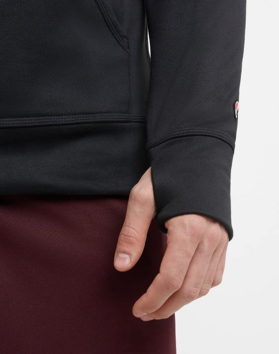 Champion moški igra dan grafični pulover s kapuco klasičen logotip 2B8480 Črna