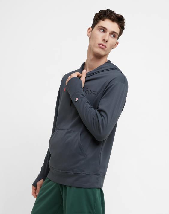 Champion moški igra dan grafični pulover s kapuco klasičen logotip 2B8481 prikrita