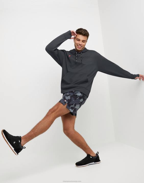 Champion moški igra dan grafični pulover s kapuco klasičen logotip 2B8481 prikrita