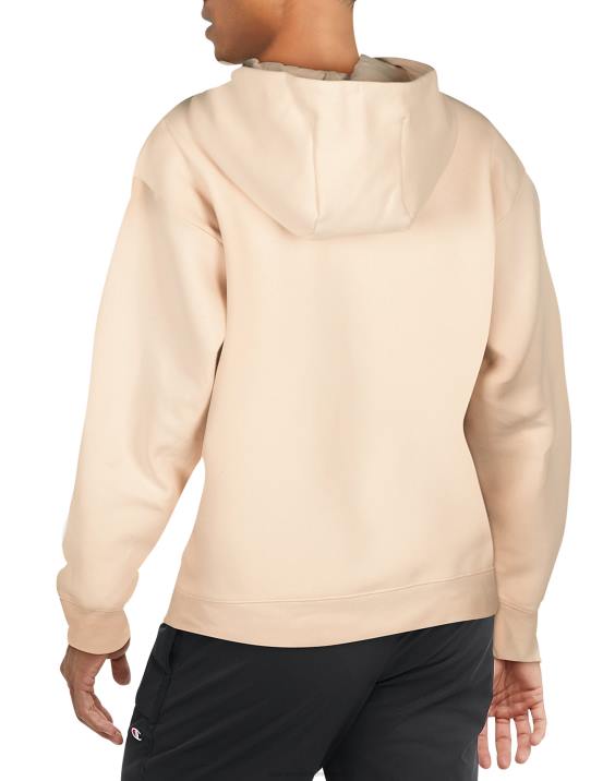 Champion moški logotip flex hoodie script 2B8486 sveža porjavelost