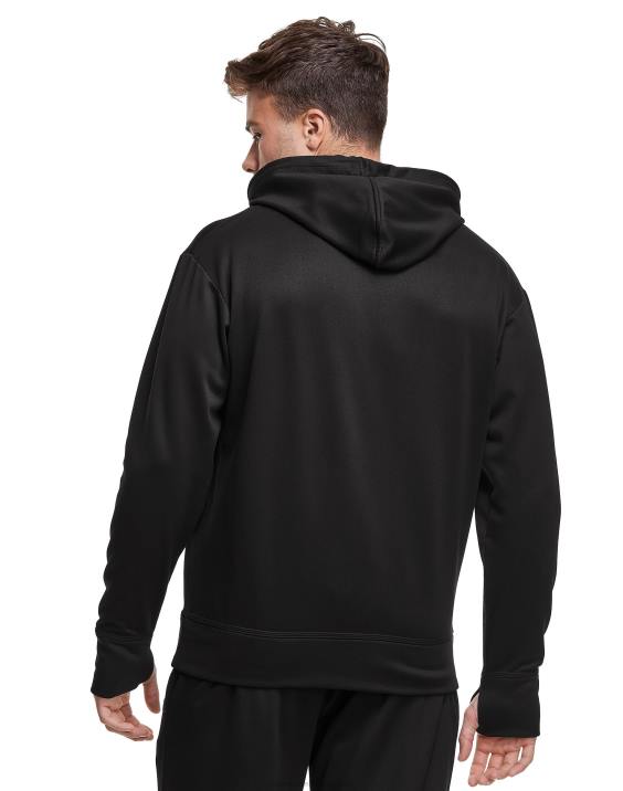 Champion moški maskirni logotip puloverja s kapuco za dan igre 2B84159 črna/odsevna