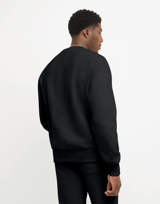 Champion moški vzvratno tkanje posadke šivan scenarij 2B84103 Črna