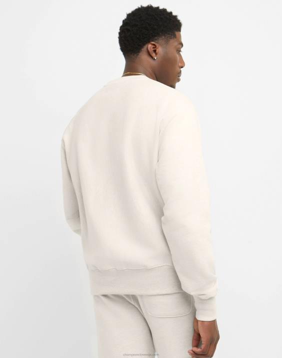 Champion moški vzvratno tkanje posadke šivan scenarij 2B84104 ovsena kaša heather