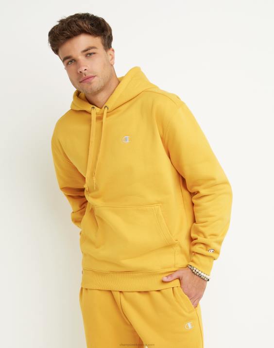 moški Original Champion super flis konusna kapuca z vezenim logotipom c 2B84115 kraljevo zlato