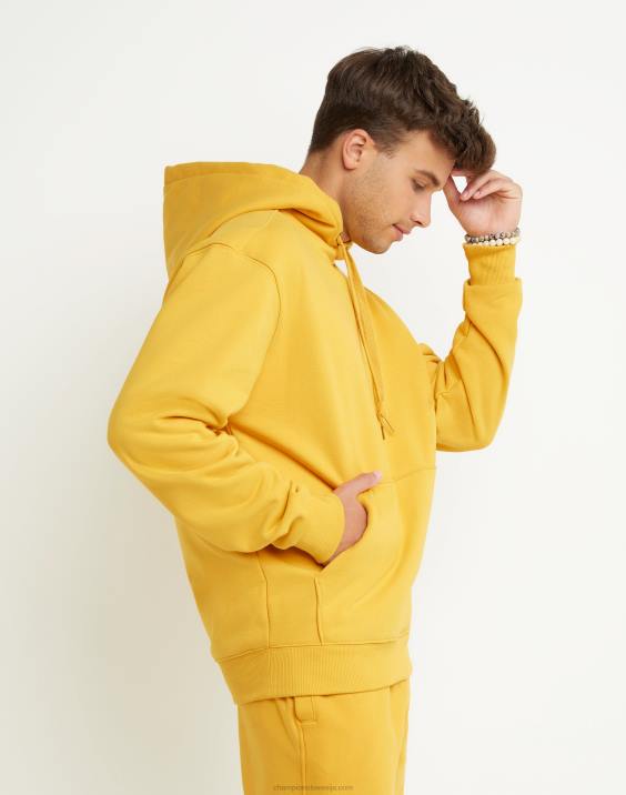 moški Original Champion super flis konusna kapuca z vezenim logotipom c 2B84115 kraljevo zlato