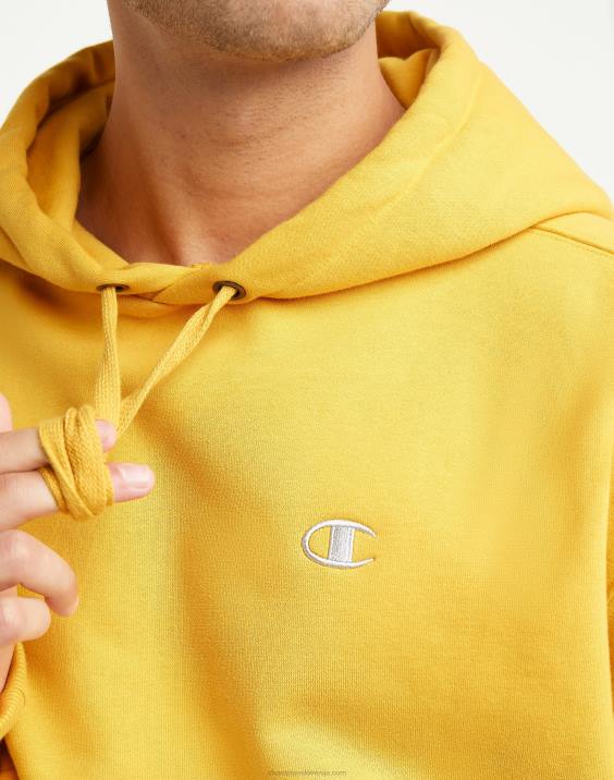 moški Original Champion super flis konusna kapuca z vezenim logotipom c 2B84115 kraljevo zlato