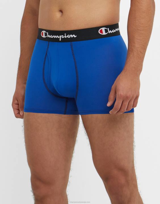 Champion moški paket prtljažnika, ki odvaja vlago, lahek, raztegljiv, 3-paket 2B84663 sortirano