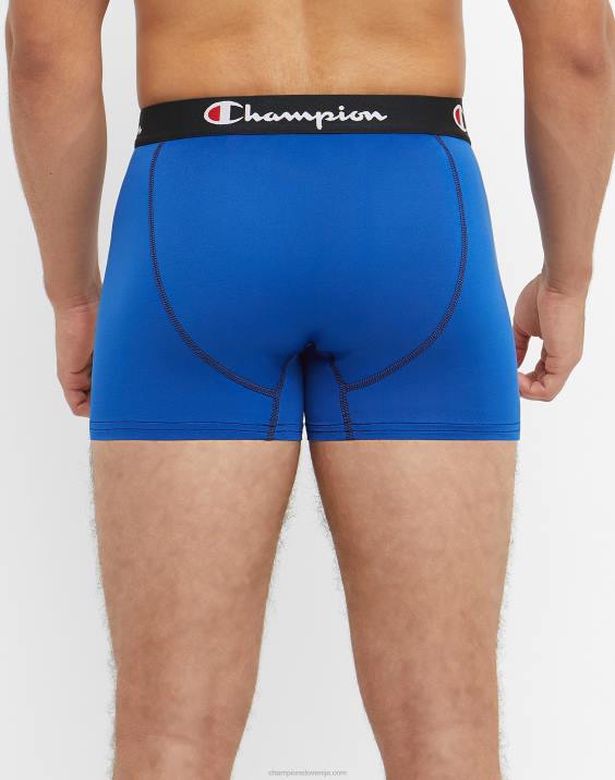 Champion moški paket prtljažnika, ki odvaja vlago, lahek, raztegljiv, 3-paket 2B84663 sortirano