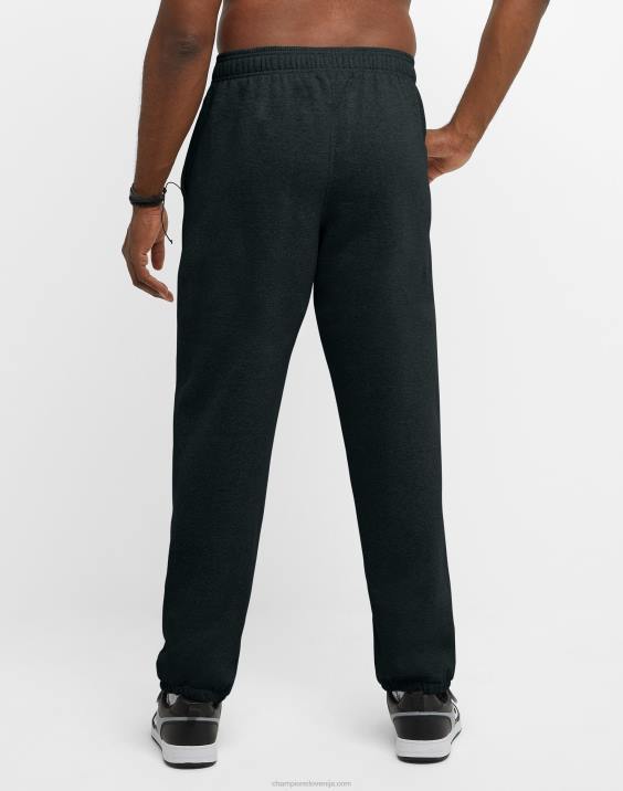 Champion moški velike in visoke powerblend sproščene hlače 31\"-36\" 2B84751 Črna