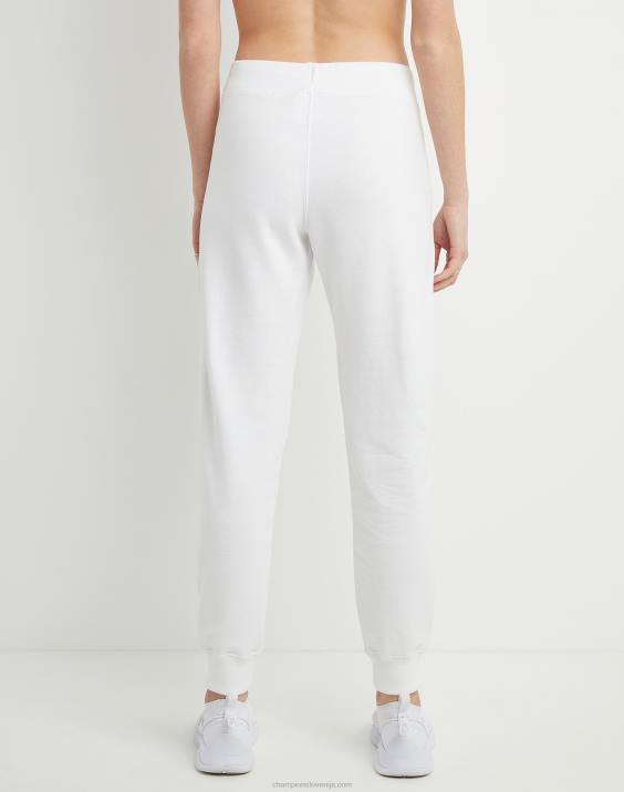 Champion ženske powerblend joggers classic script logo 29\" 2B841155 bela