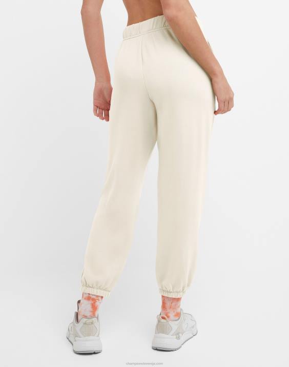 Champion ženske soft touch trenirke c logotipom 27\" 2B841141 naravno