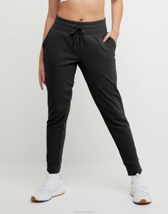 Champion ženske tekaške tekaške tekačke na dan igre, odvajajo vlago, c logotipom 29\" 2B841129 Črna