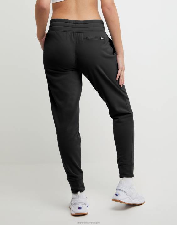 Champion ženske tekaške tekaške tekačke na dan igre, odvajajo vlago, c logotipom 29\" 2B841129 Črna